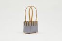Mercado Mini Bag Tobacco & Blue Lilac