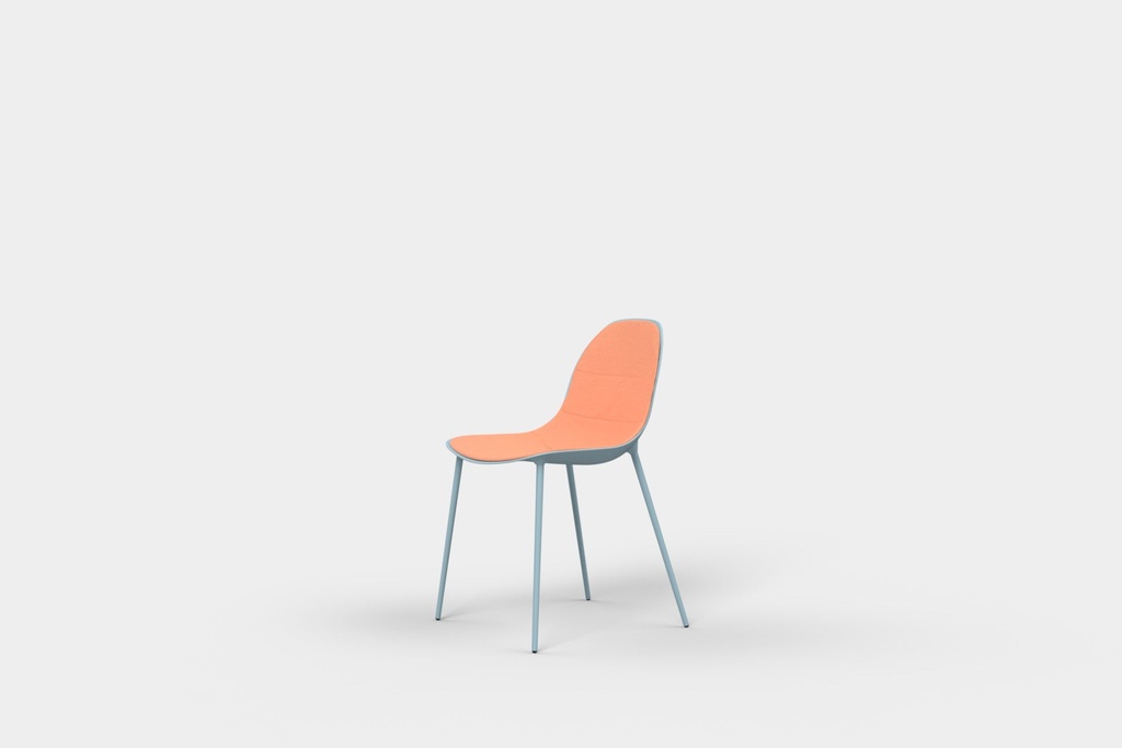 Raf Chair Armless - Internal Shell Relaxed - 4 Leg