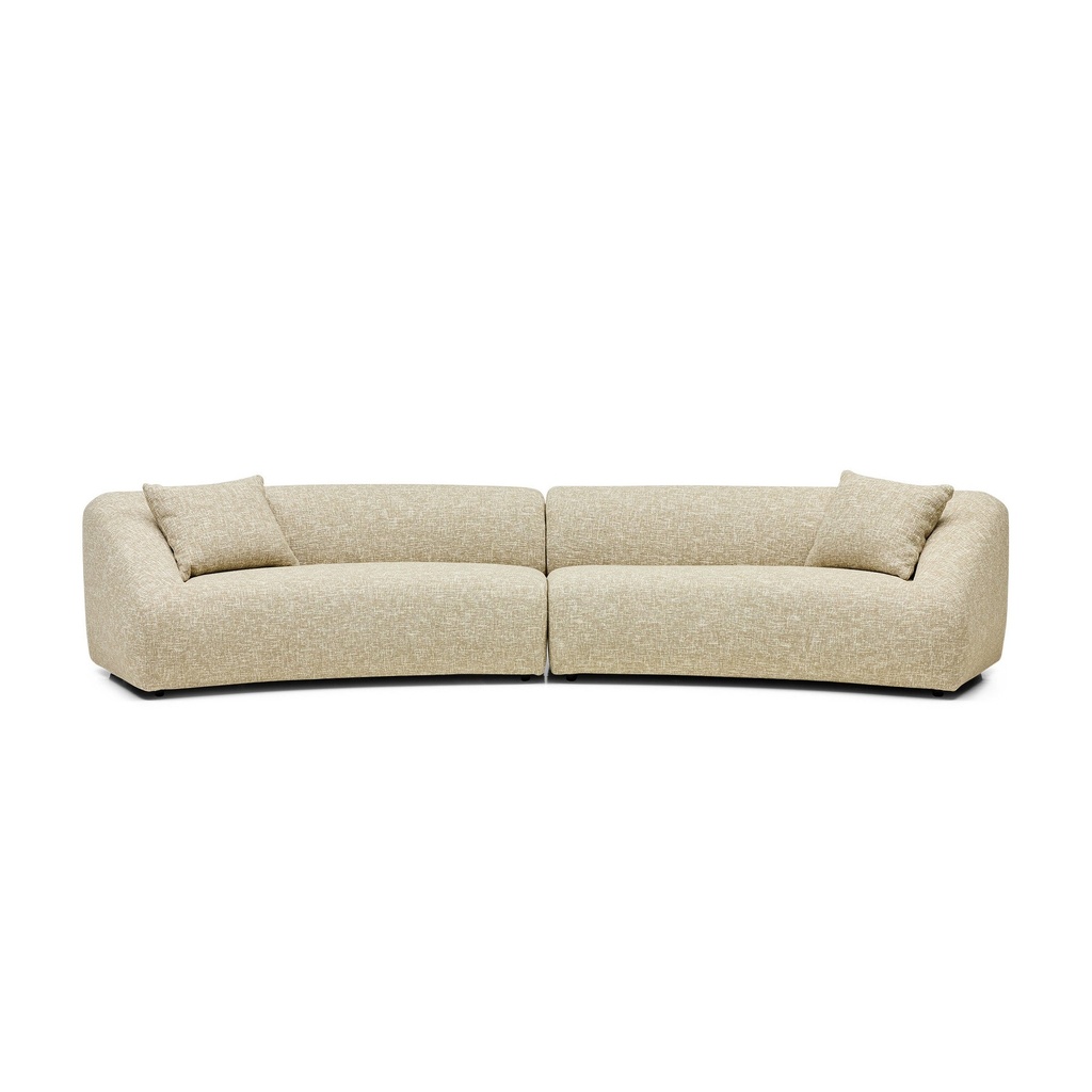 Amelie Sofa Taupe Fleck
