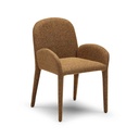 Ellis Dining Armchair Bronzed Honey