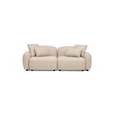 Kaia Modular Sofa Fawn 2 Seat