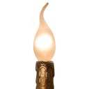 Candle Flame Design Globe