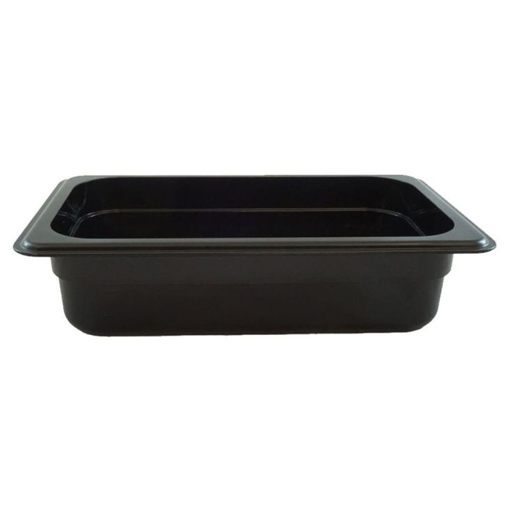 [JW-P132B] Food Tek Black Poly 1/3 x 65 mm Gastronorm Pan JW-P132B (1 Pack)