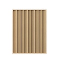 Angled Slat Dividing Wall