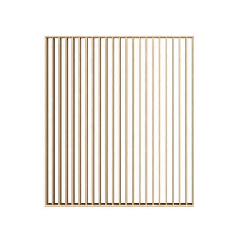 [straight-slat-dividing-wall] Straight Slat Dividing Wall