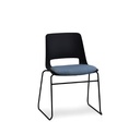 Pegasus Sled Chair with Seat Pad