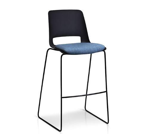 Pegasus Sled Stool with Seat Pad