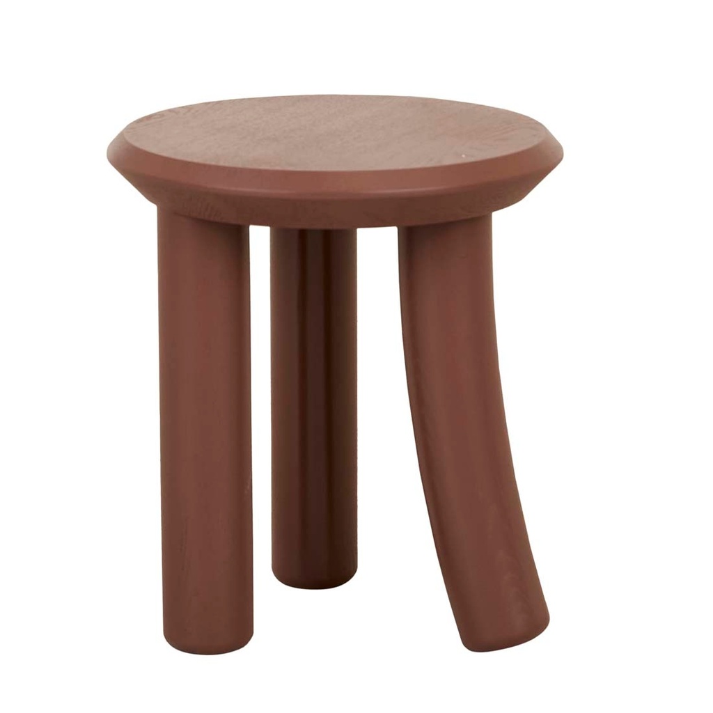 Artie Kick Side Table - Brick