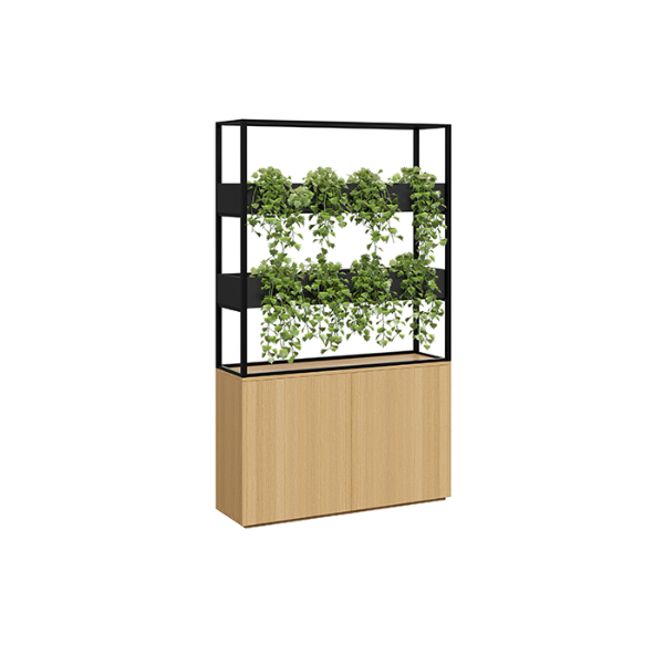 [cafe-storage-with-planter] Café Storage With Planter
