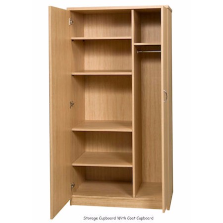 Combination Storage & Coat Cupboard