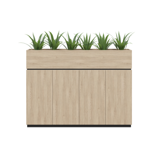 Willow Planter With Storage
