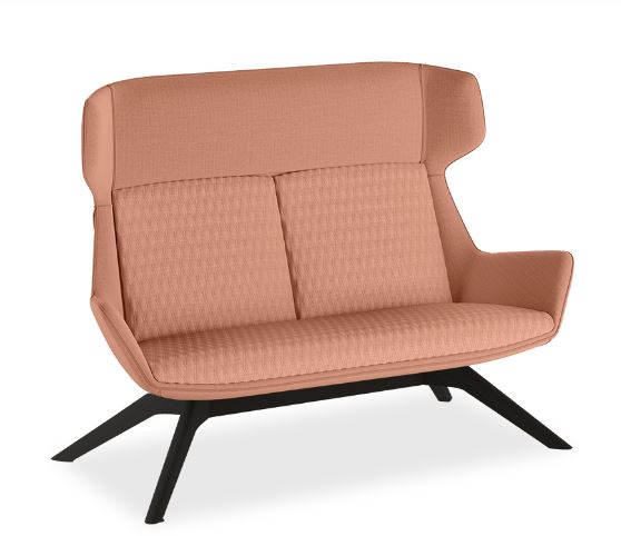 Aqua 2 Seater High Back Lounge