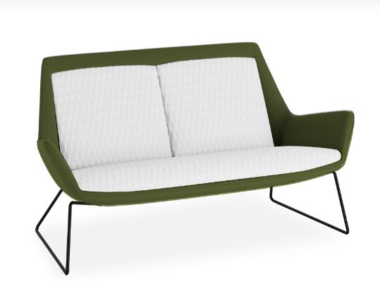 Aqua 2 Seater Lounge Low Back