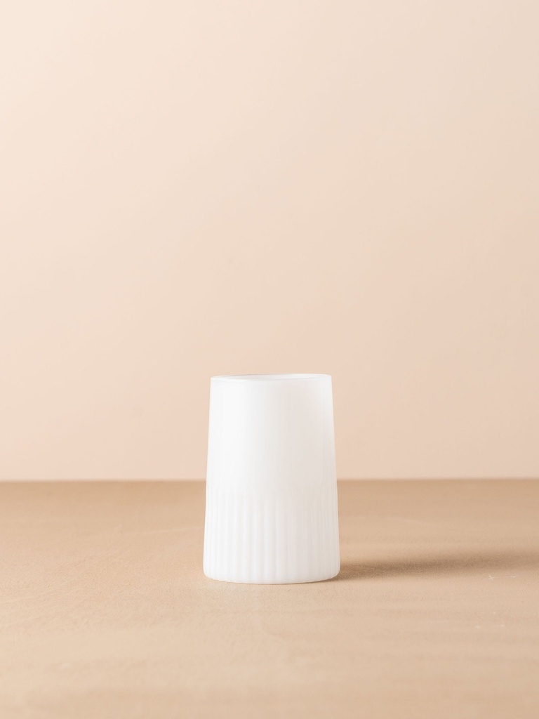 Kairos Water Glass - Opaque White (Set of 2)