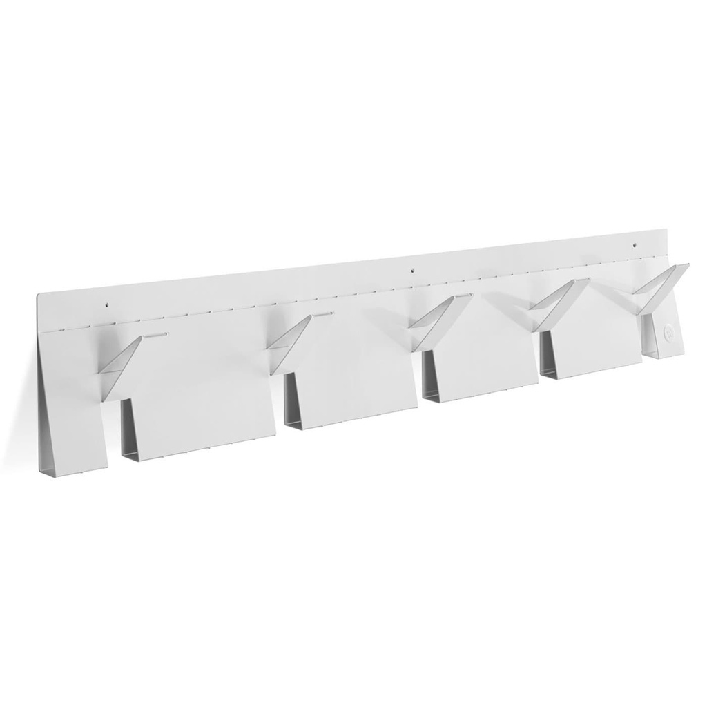 [2D1-COTRCK-WH] 2D:3D Coat Rack