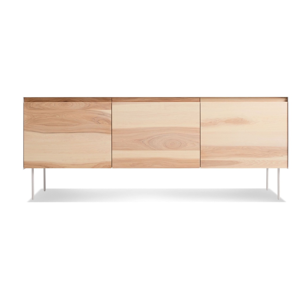 [CD1-3DCRDZ-WL] Clad 3 Door Credenza
