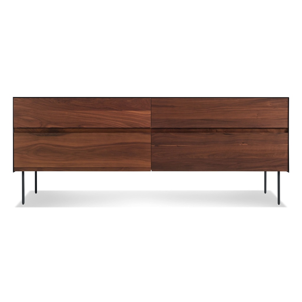 [CD1-TP4DCR-HK] Clad 4 Drawer Dresser