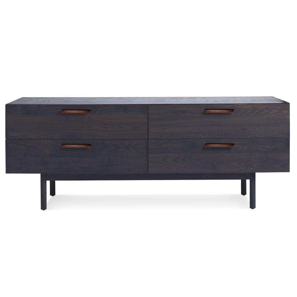 [SH1-TPDRWR-SK] Shale 4 Drawer Dresser