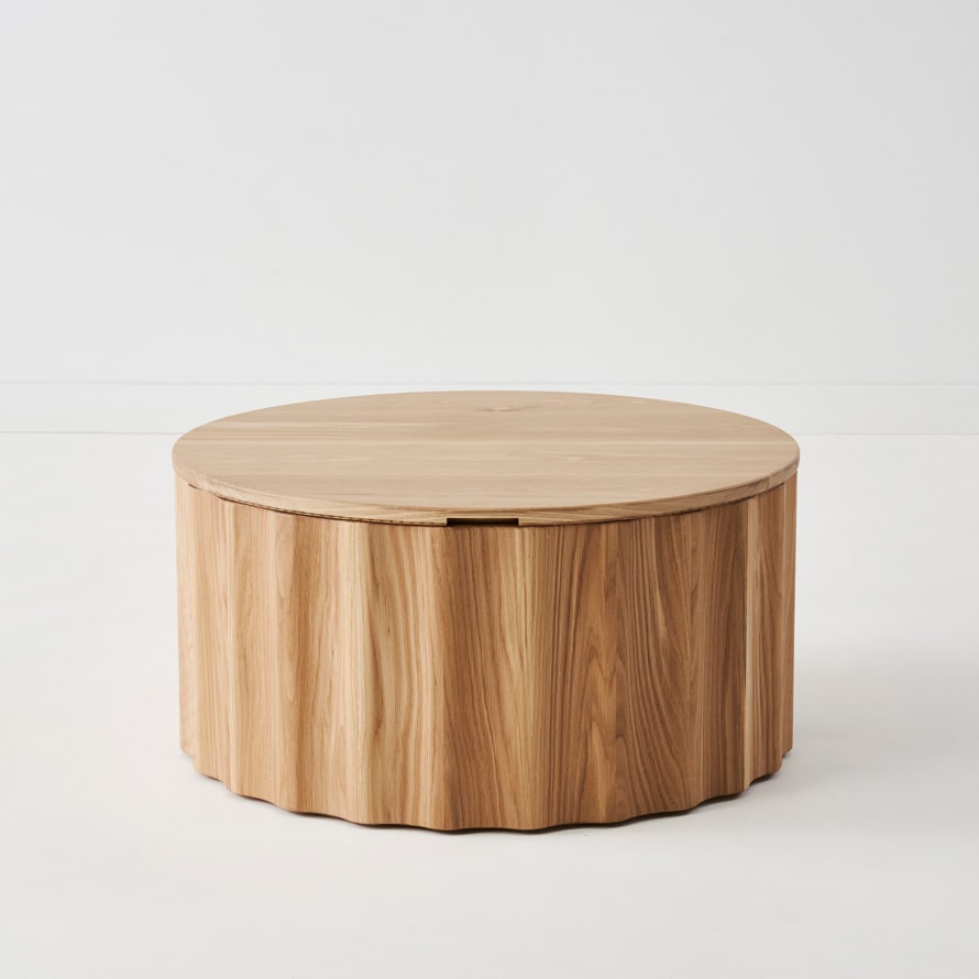 Tetra Round Timber Coffee Table