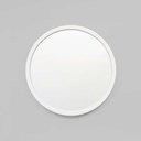 Adel Round Mirror - White 80cm