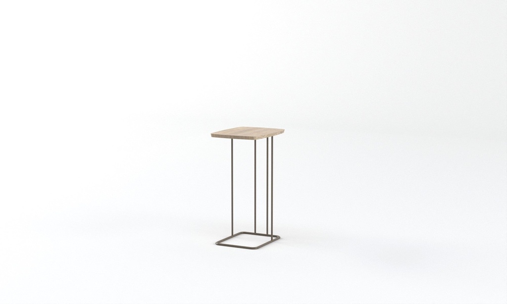 [FLS585658-904] Ex-display - Nash Side Table High Bronze