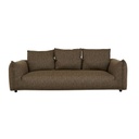Aruba Marlo 3 Seater Sofa - Burnt Umber