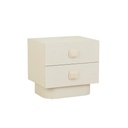 Ciel Bedside - Matt Natural Travertine - Porcelain