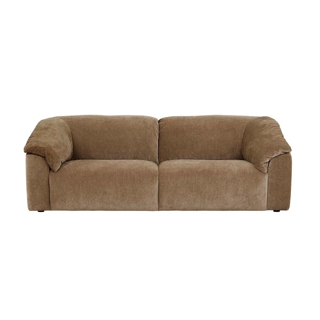 Hugo Sable 3 Seater Sofa - Soft Russet