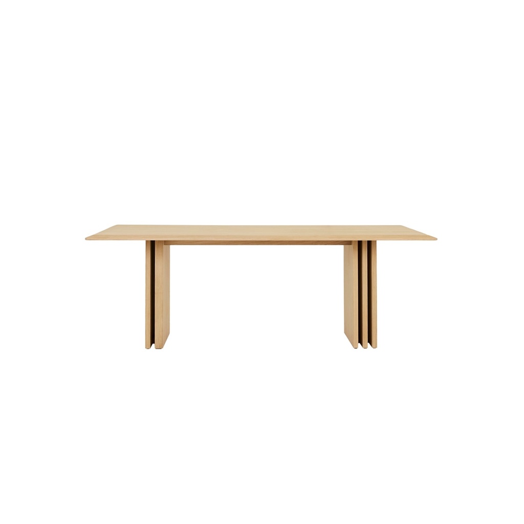 Ren Dining Table - Satin Oak