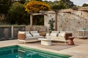 Cabana Weave 2 Seater Left Sofa