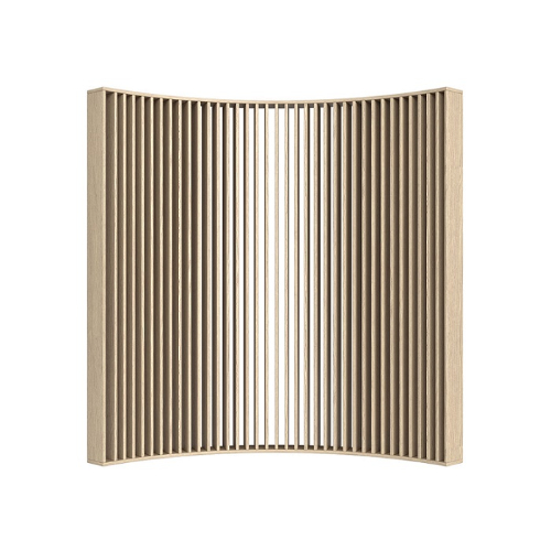 Curved Slat Wall