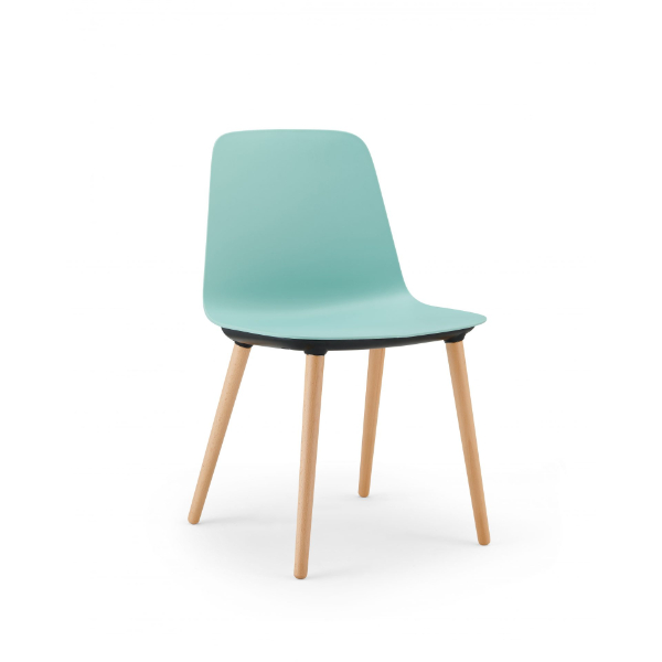 Lila Chair (Timber Leg – Plastic Shell)
